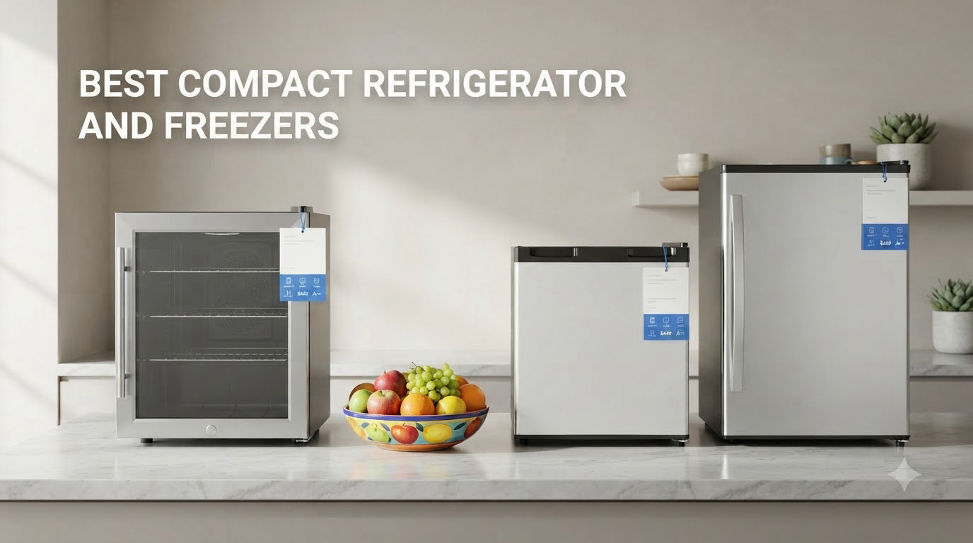 best compact refrigerator and freezers