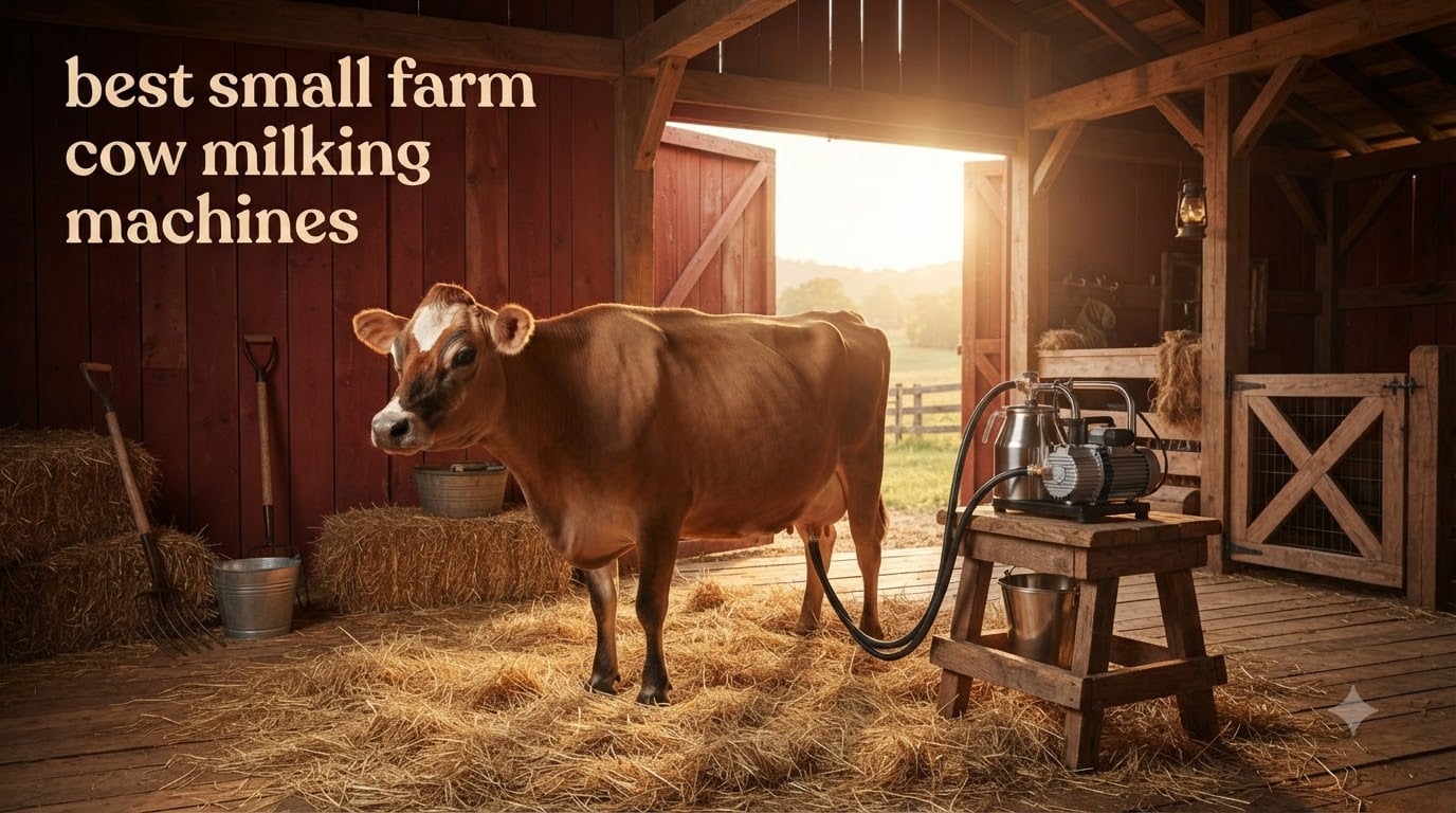 best small farm cow milking machines