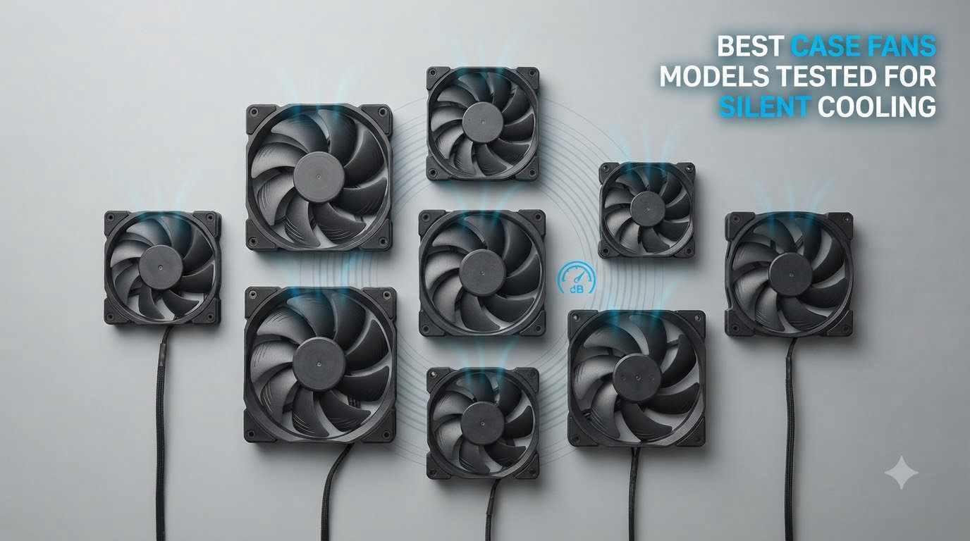 best case fans models tested for silent cooling