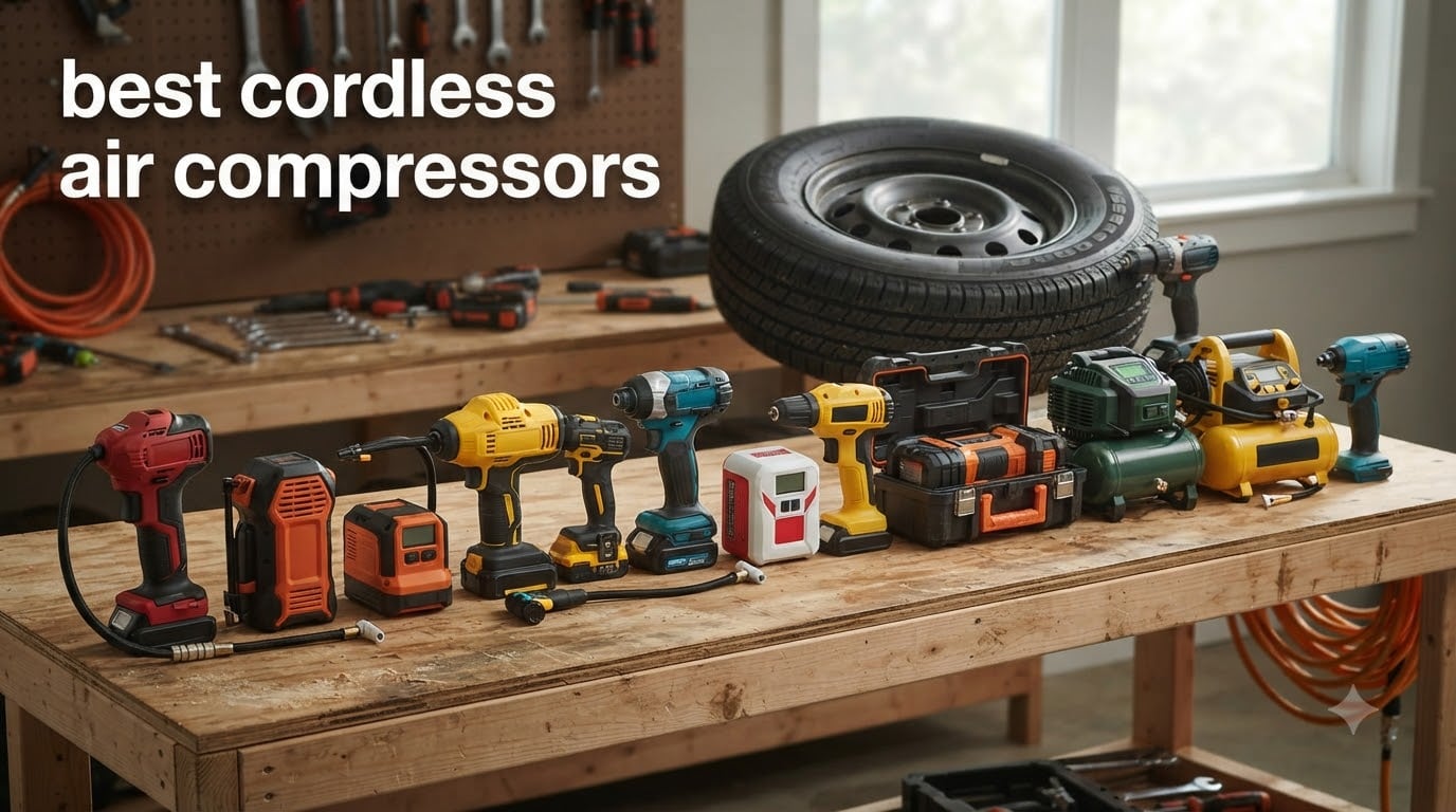 best cordless air compressors
