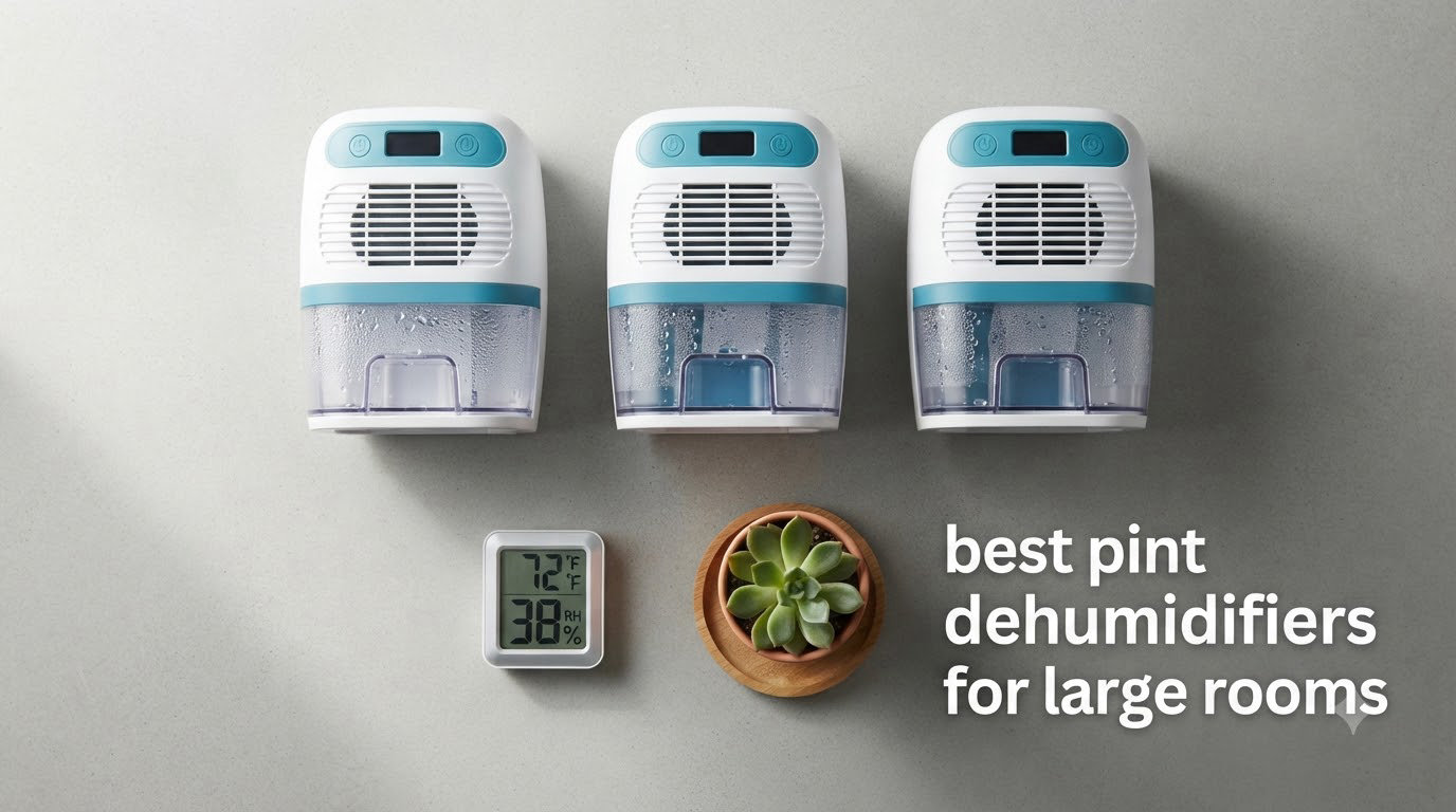 best pint dehumidifiers for large rooms