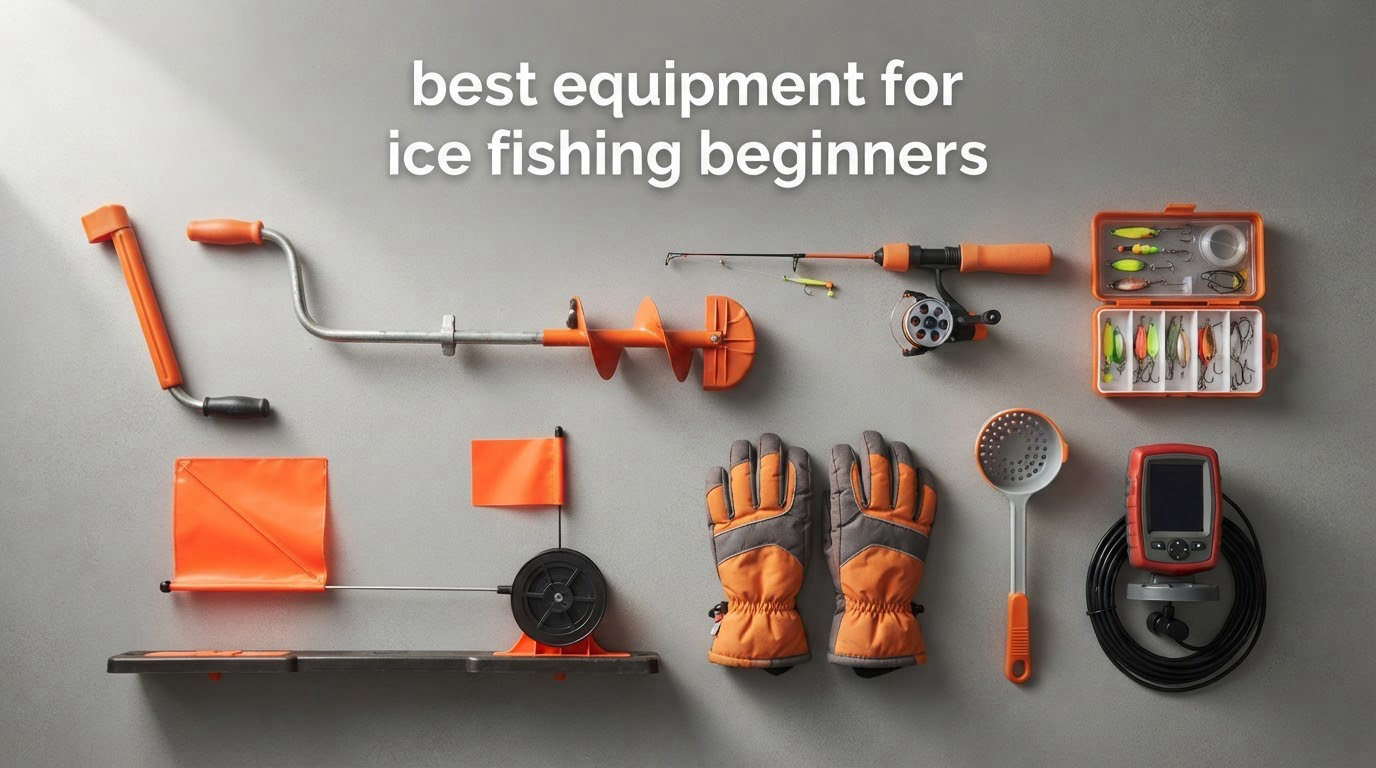 best equipment for ice fishing beginners