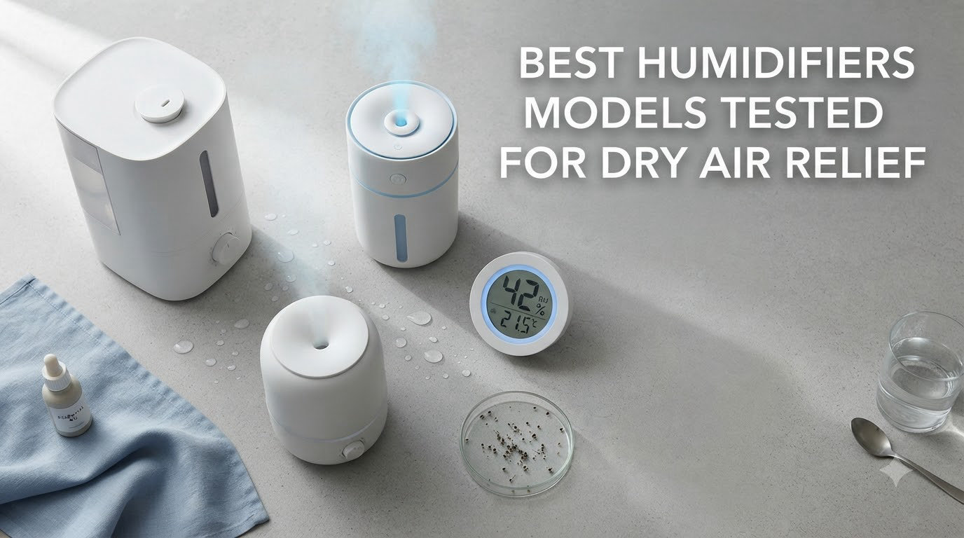 best humidifiers models tested for dry air relief