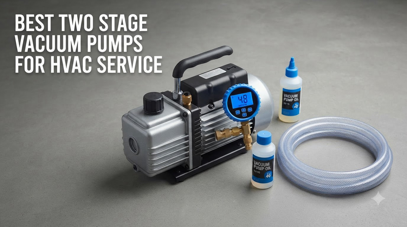 best two stage vacuum pumps for hvac service