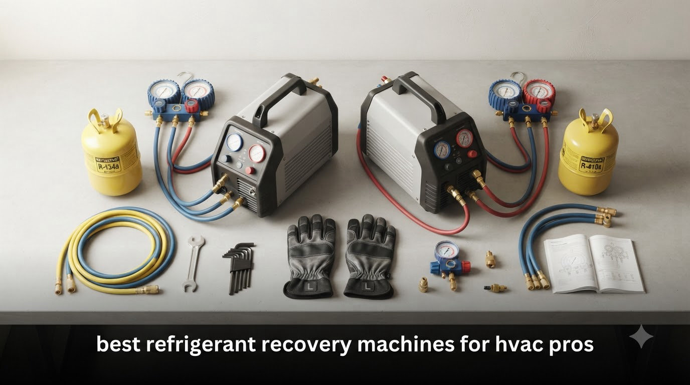 best refrigerant recovery machines for hvac pros