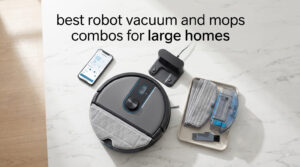 best robot vacuum and mops combos for large homes