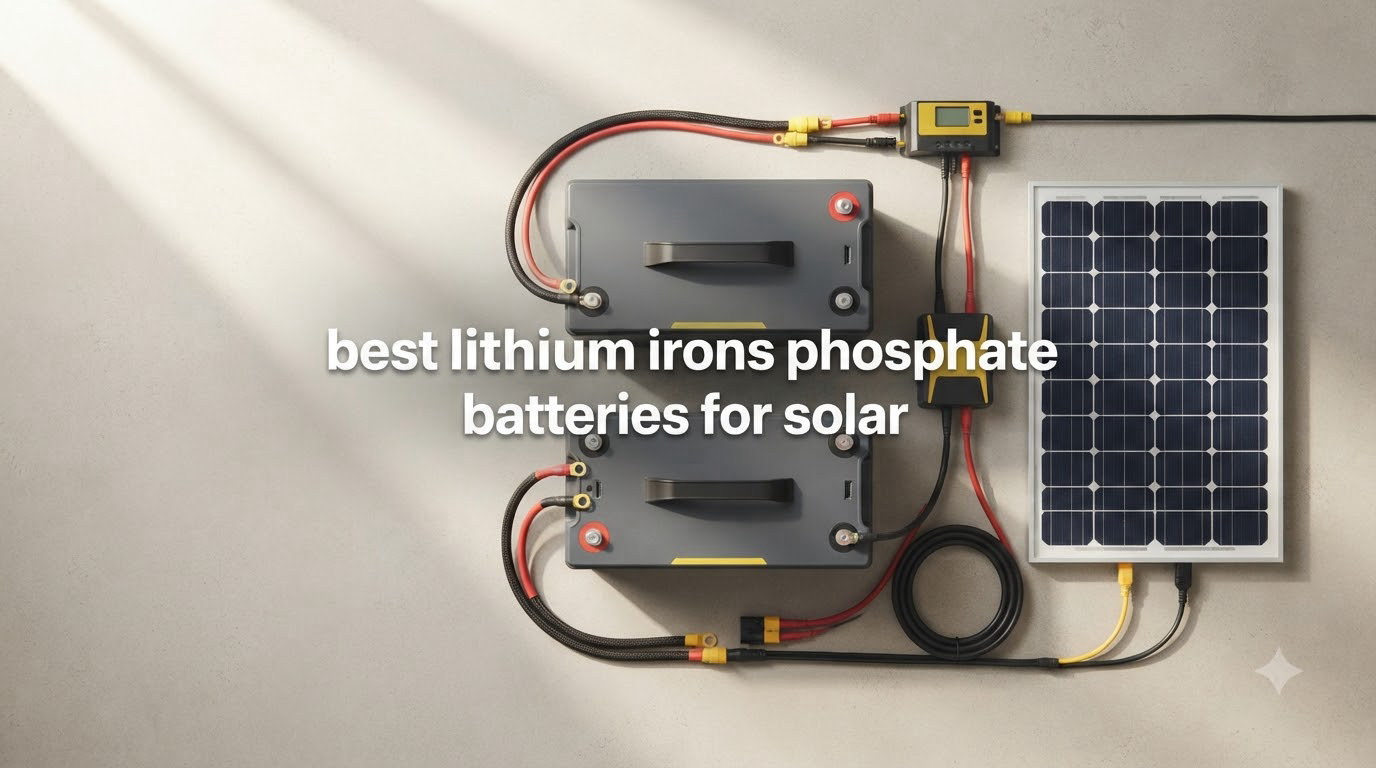 best lithium irons phosphate batteries for solar