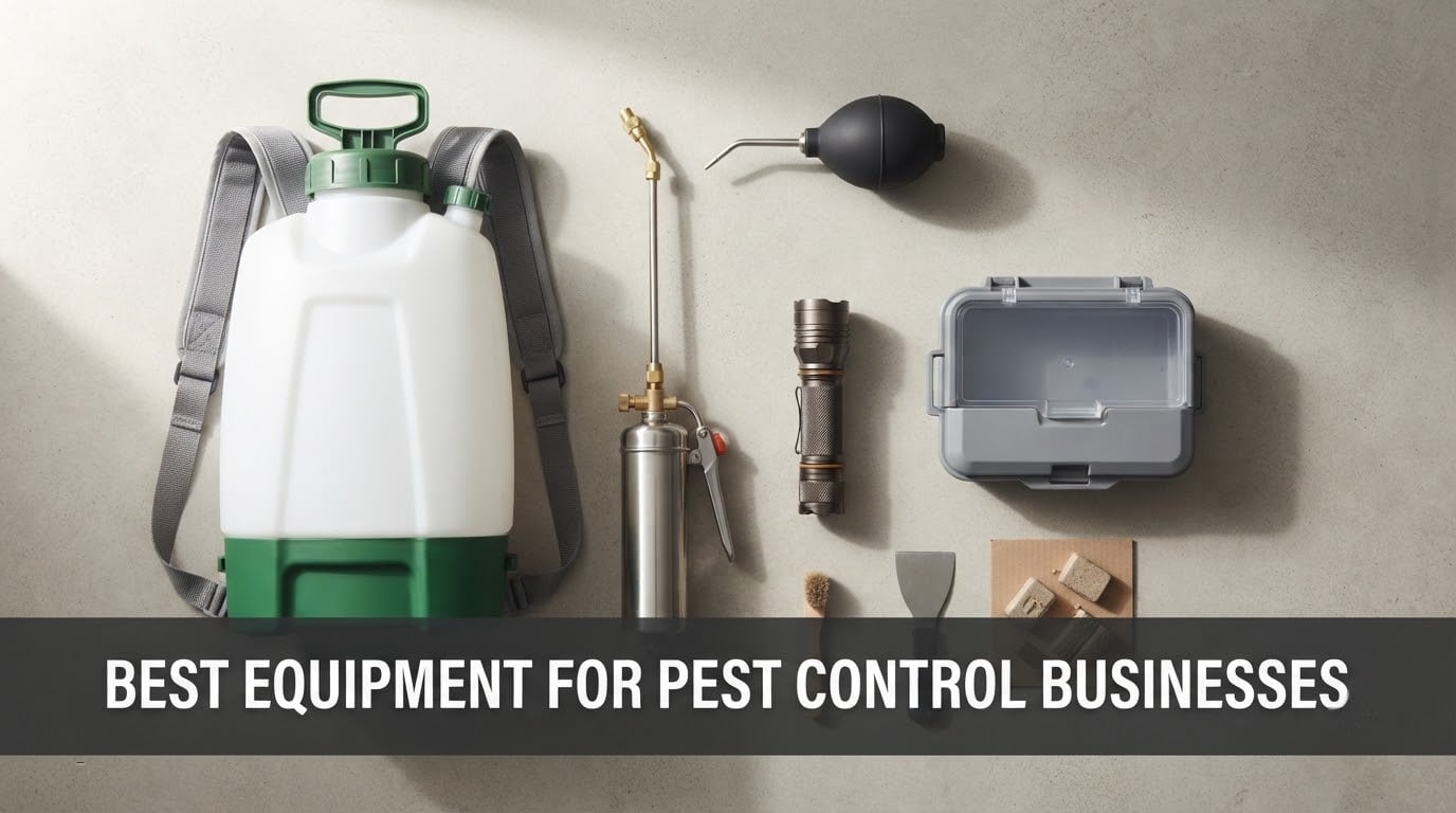 best equipment for pest control businesses