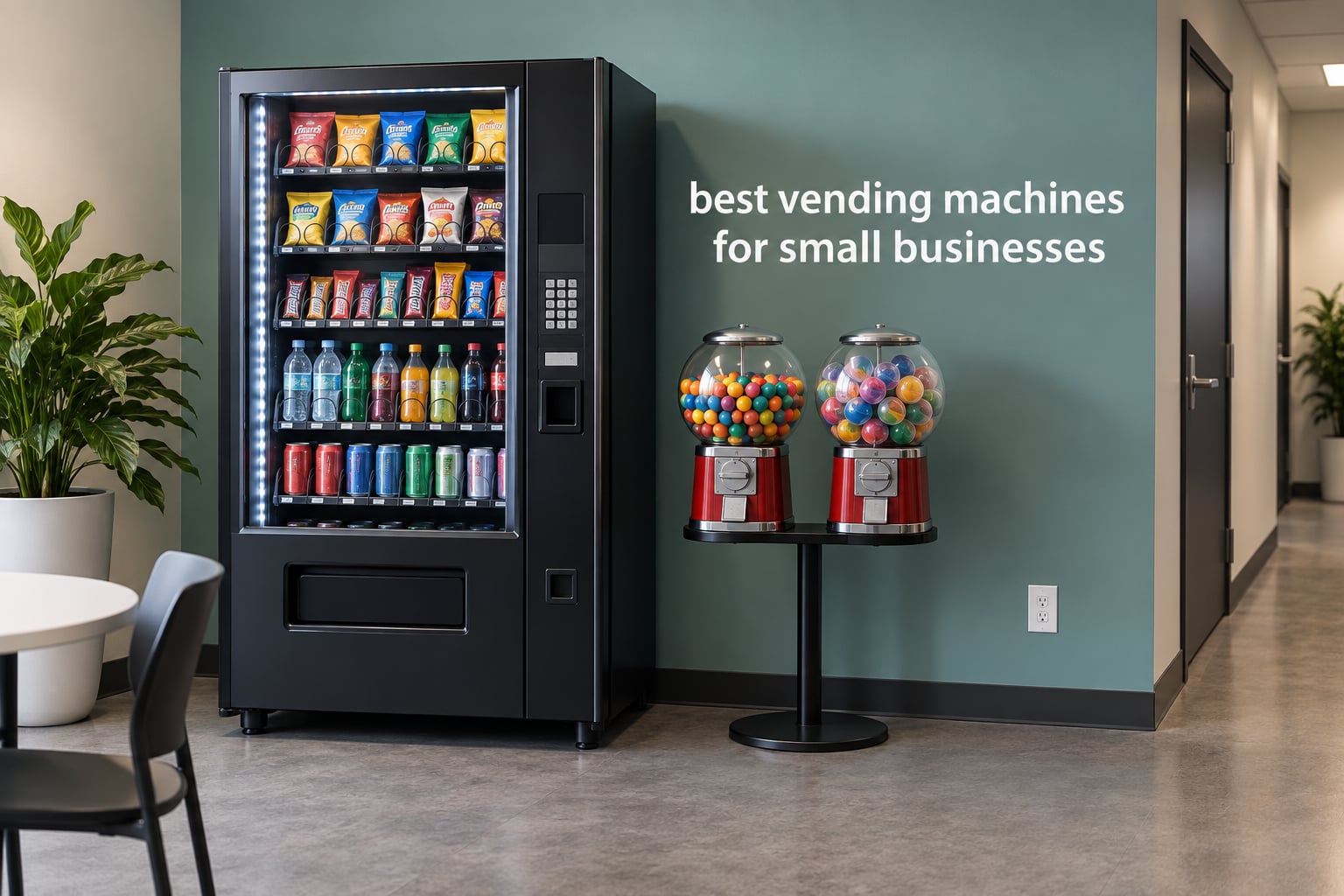 best vending machines for small businesses