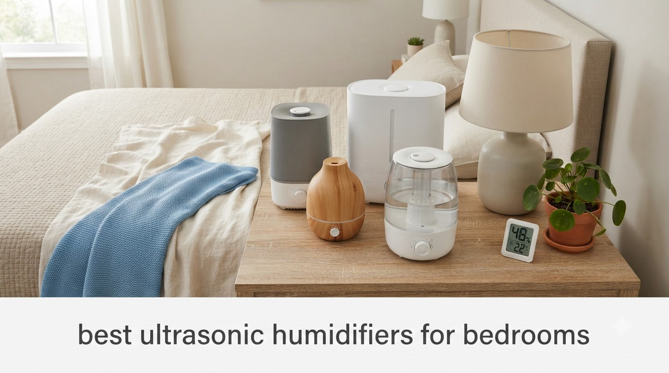best ultrasonic humidifiers for bedrooms