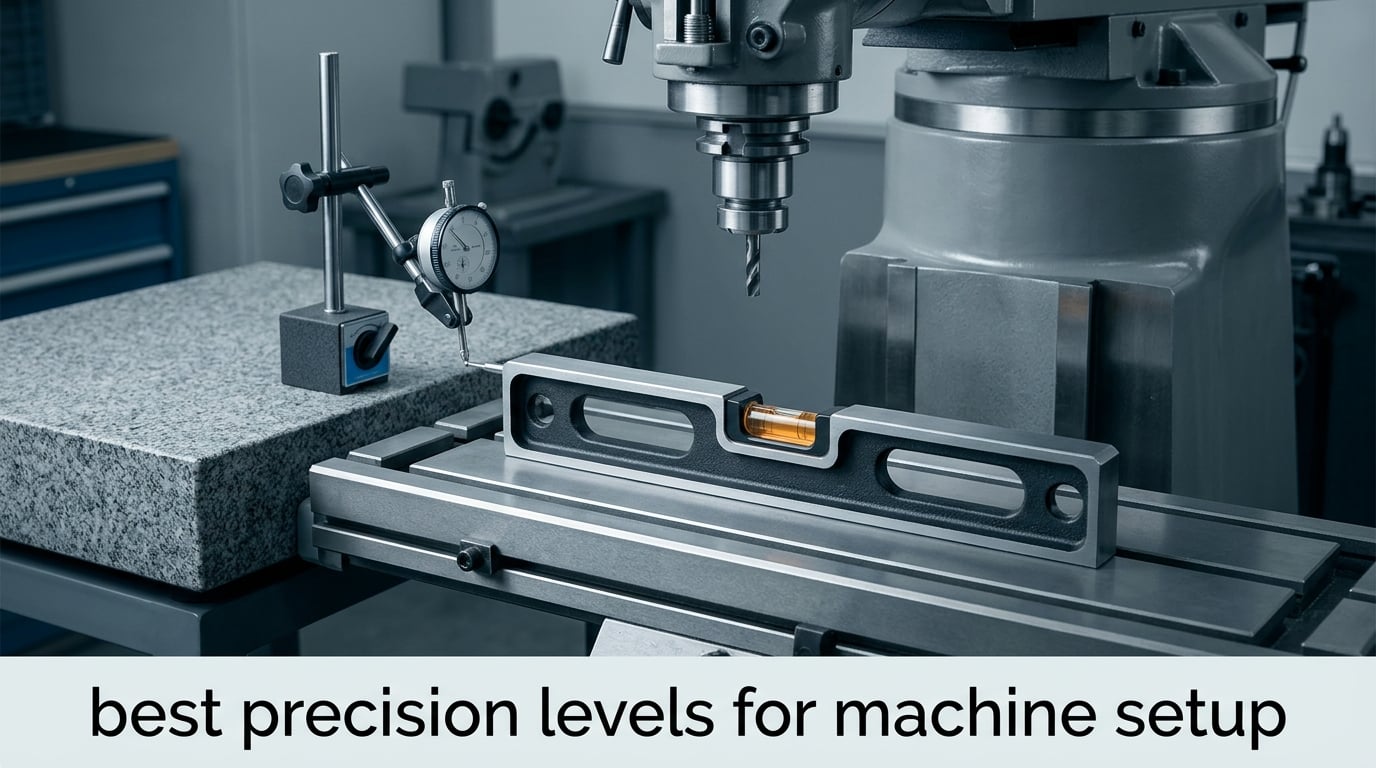 best precision levels for machine setup