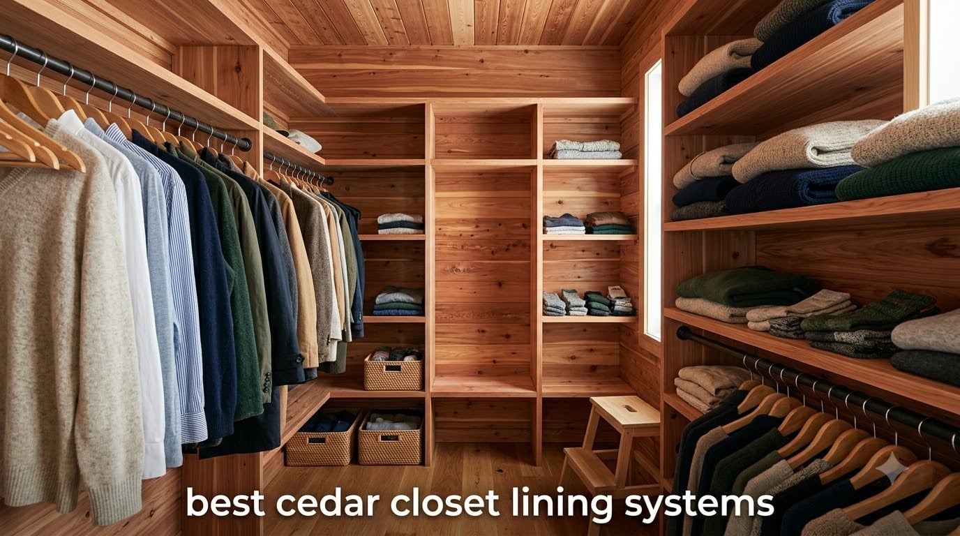 best cedar closet lining systems