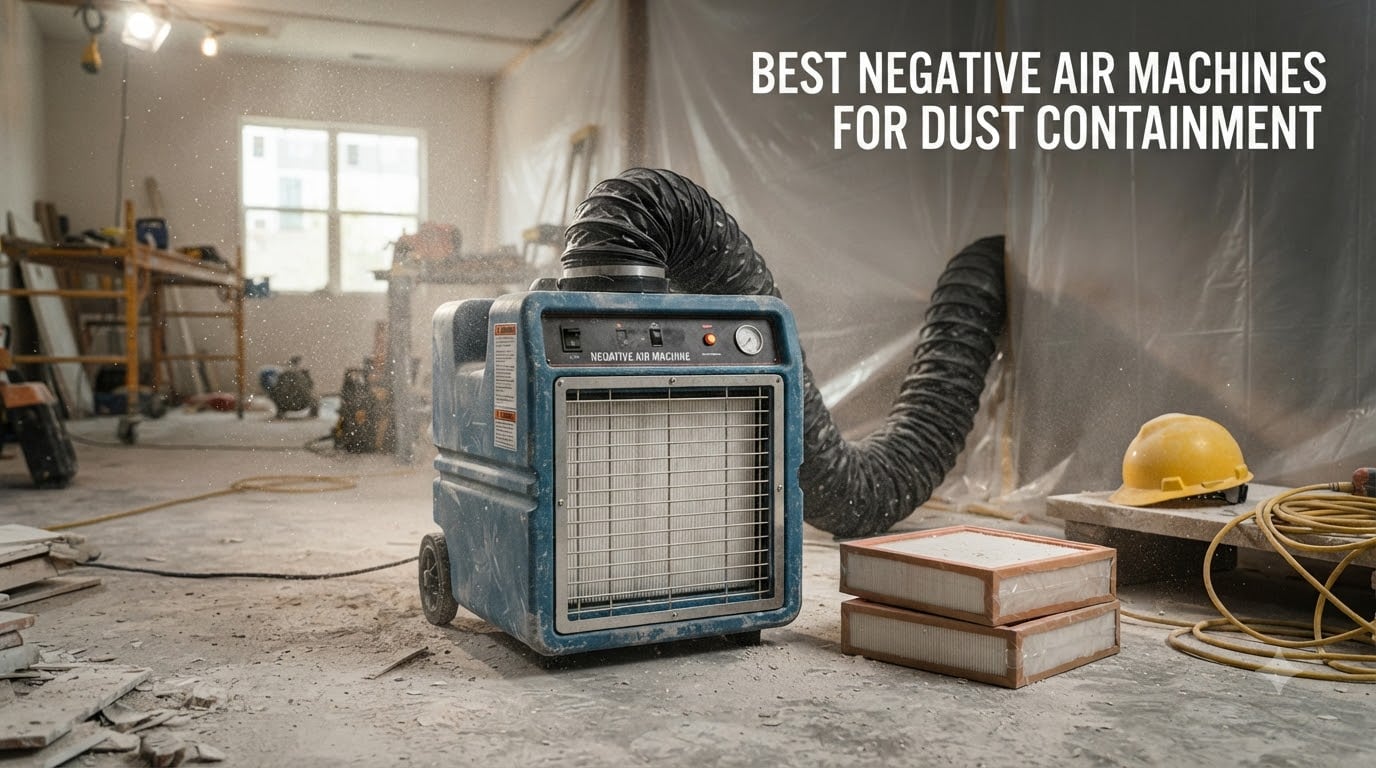 best negative air machines for dust containment