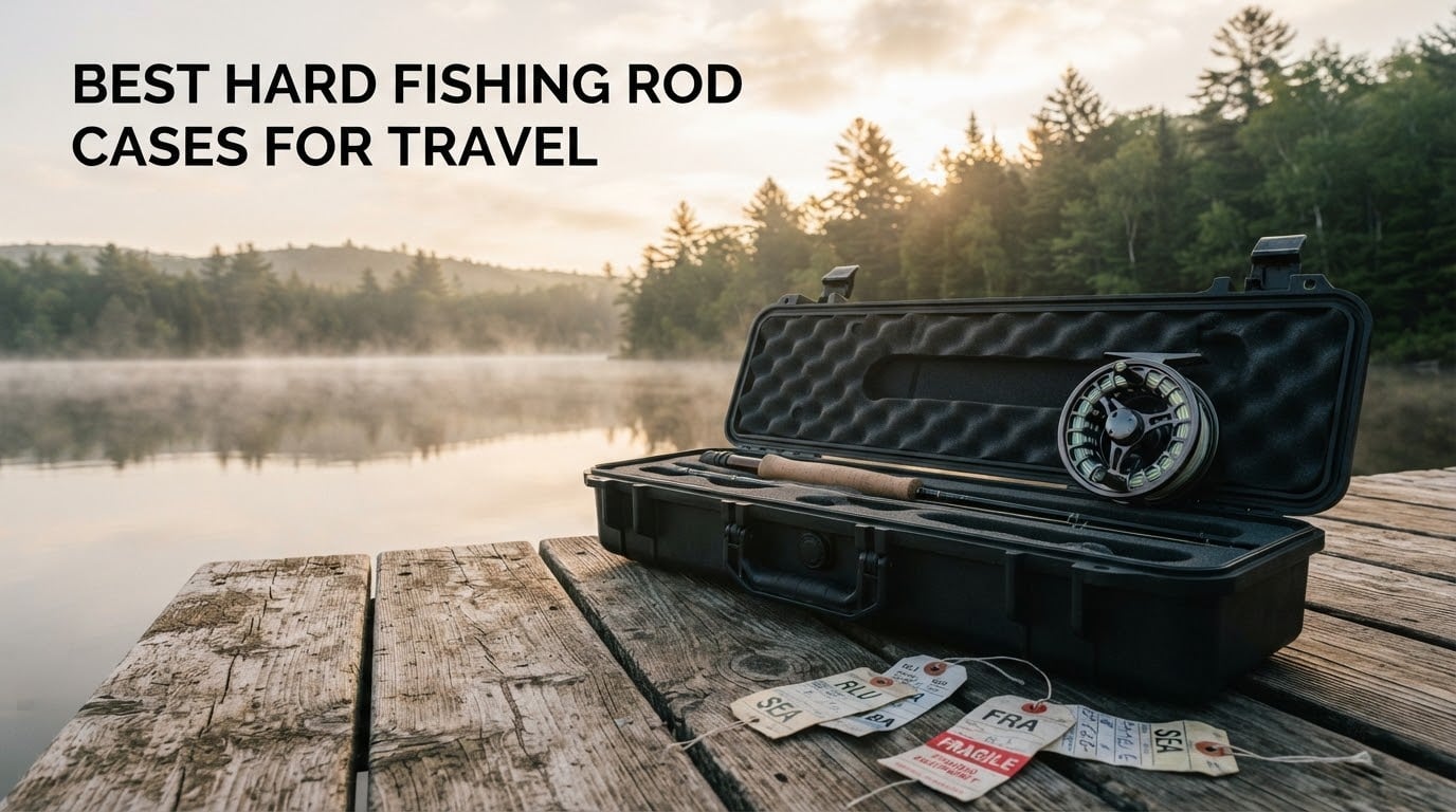 best hard fishing rod cases for travel