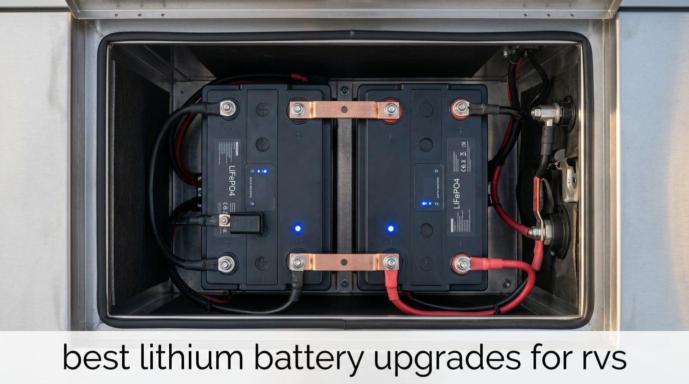 best lithium battery upgrades for rvs