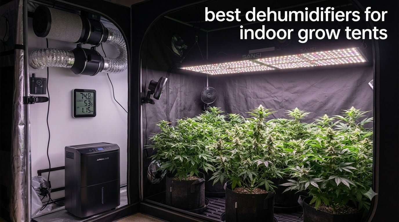 best dehumidifiers for indoor grow tents