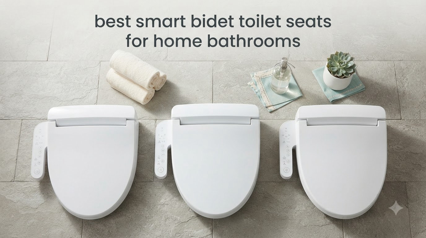 best smart bidet toilets seats for home bathrooms