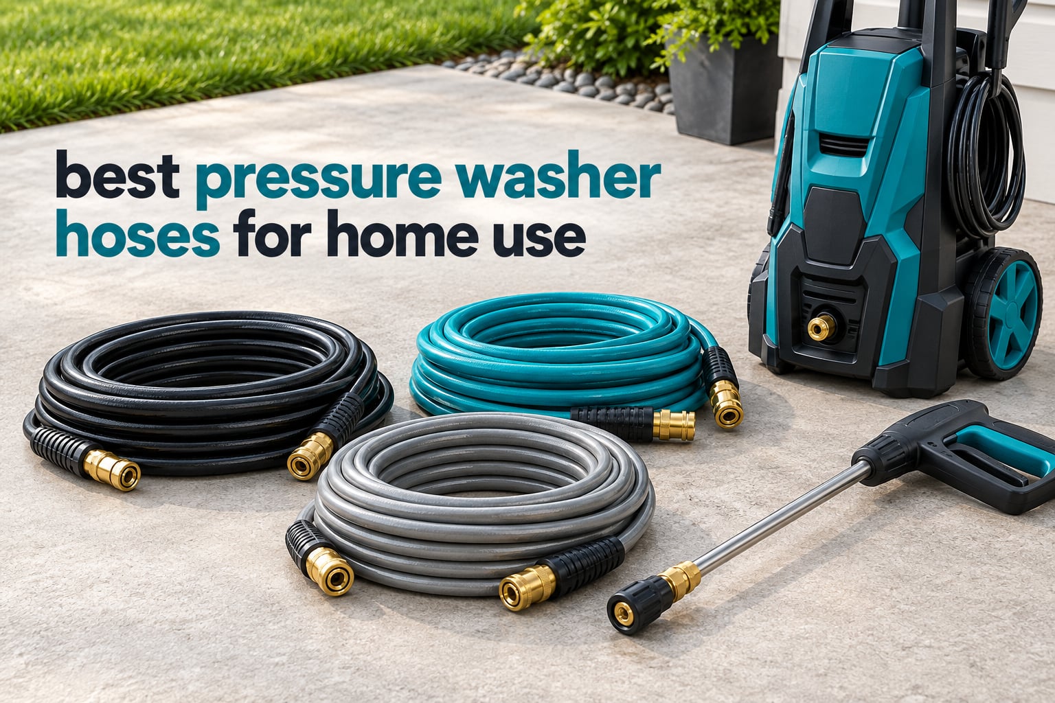 best pressure washer hoses for home use