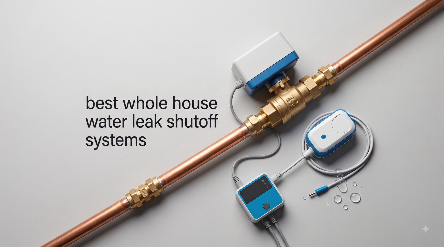 best whole house water leak shutoff systems