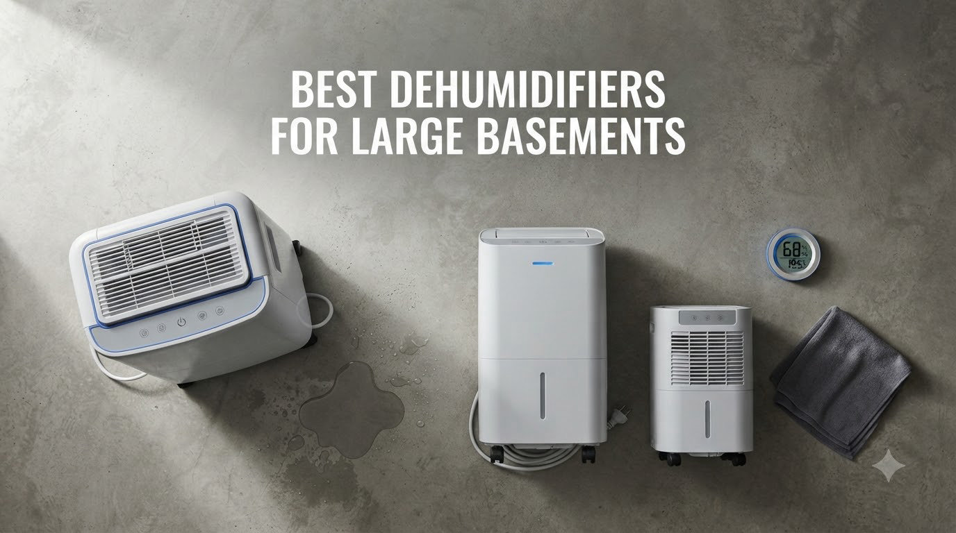 best dehumidifiers for large basements