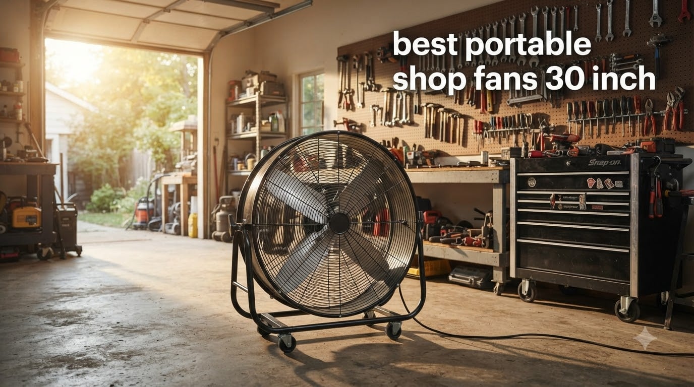 best portable shop fans 30 inch