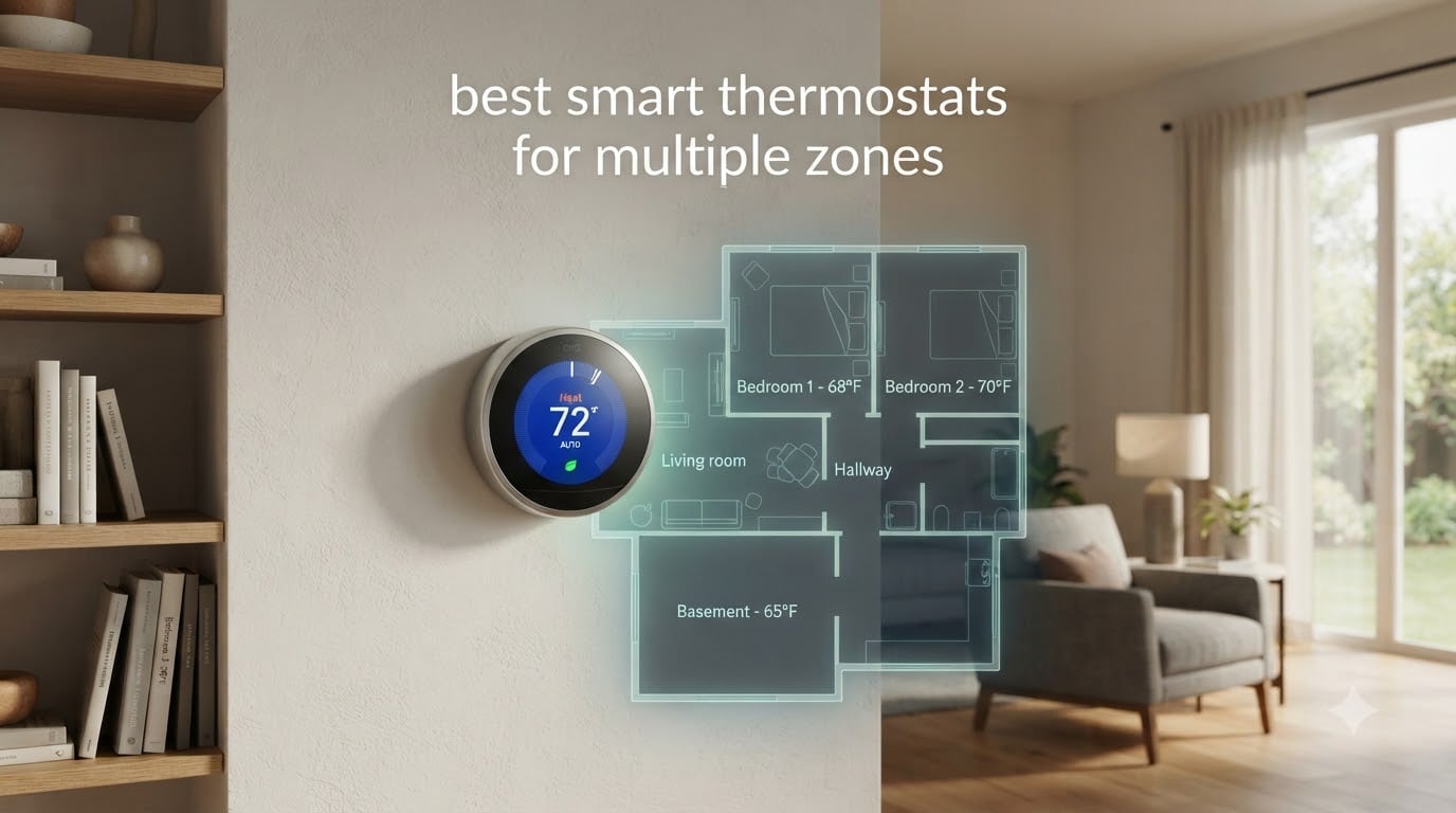 best smart thermostats for multiple zones