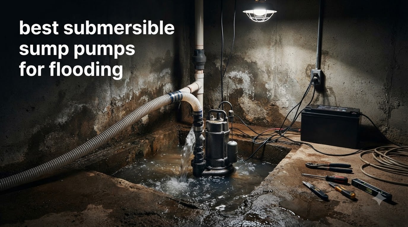 best submersible sump pumps for flooding