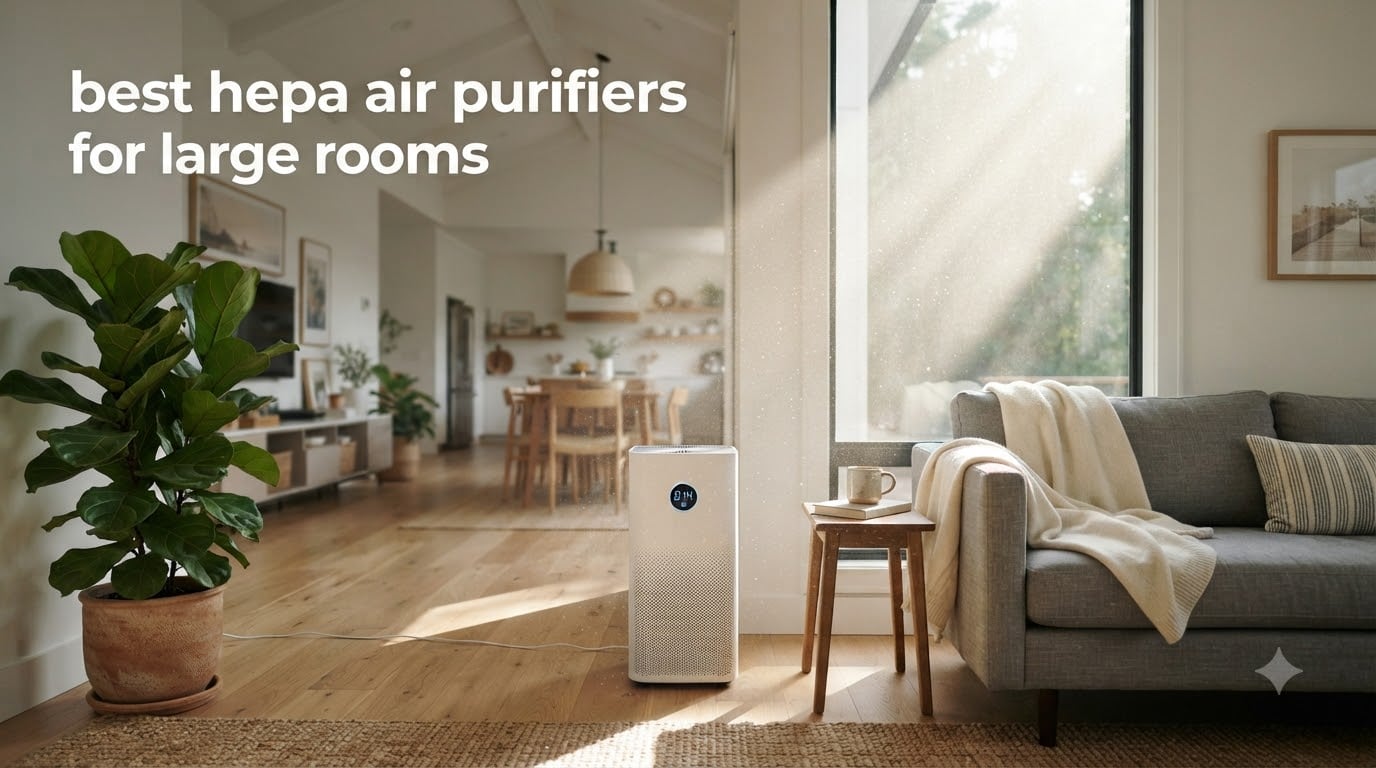 best hepa air purifiers for large rooms