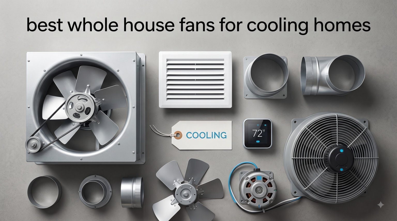 best whole house fans for cooling homes