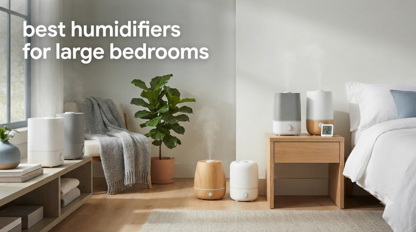 best humidifiers for large bedrooms