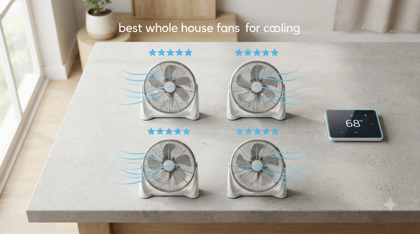 best whole house fans for cooling