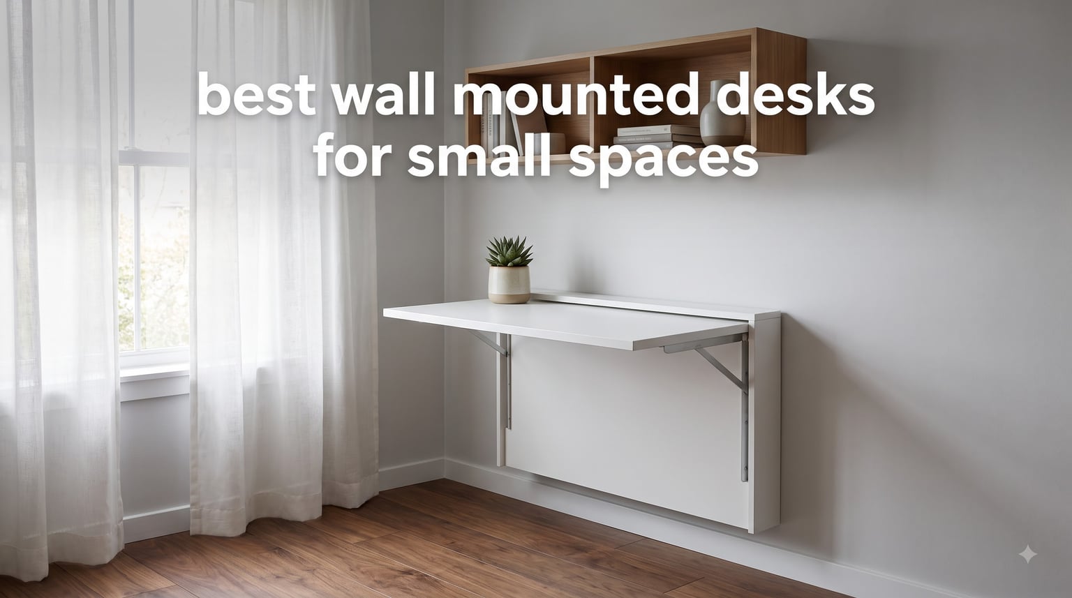 best wall mounted desks for small spaces