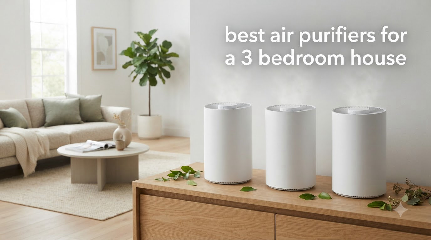 best air purifiers for a 3 bedroom house