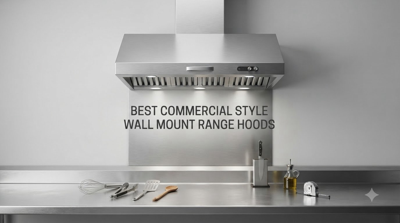 best commercial style wall mounts range hoods