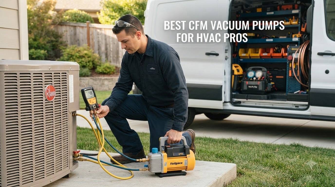 best cfm vacuum pumps for hvac pros