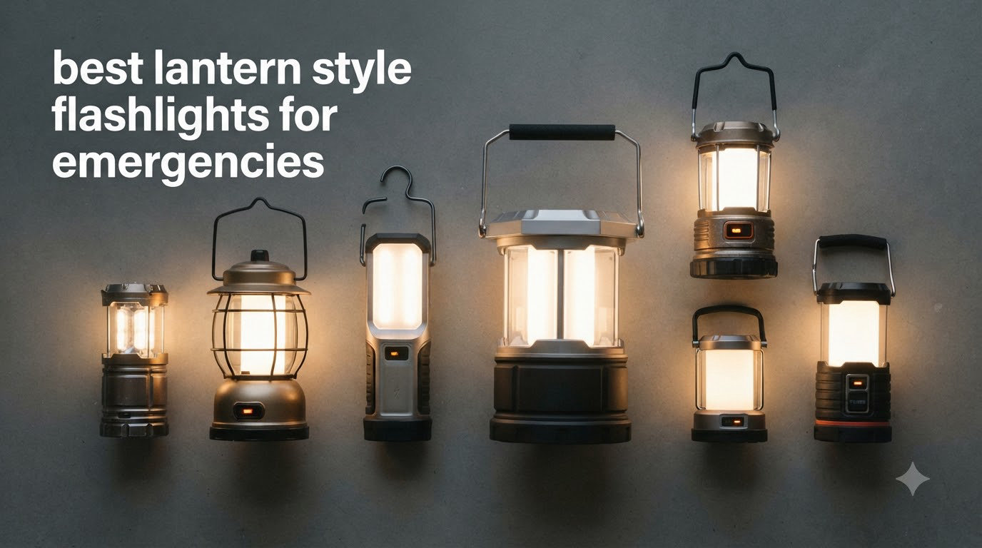 best lantern style flashlights for emergencies