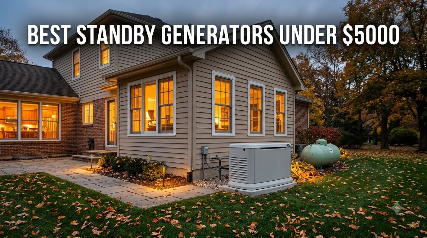 best standby generators under $5000
