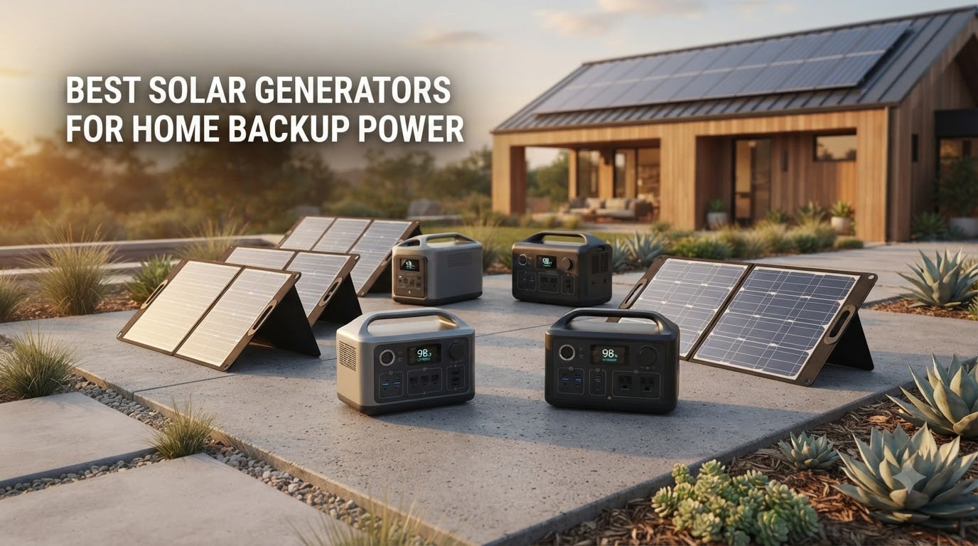 best solar generators for home backup power