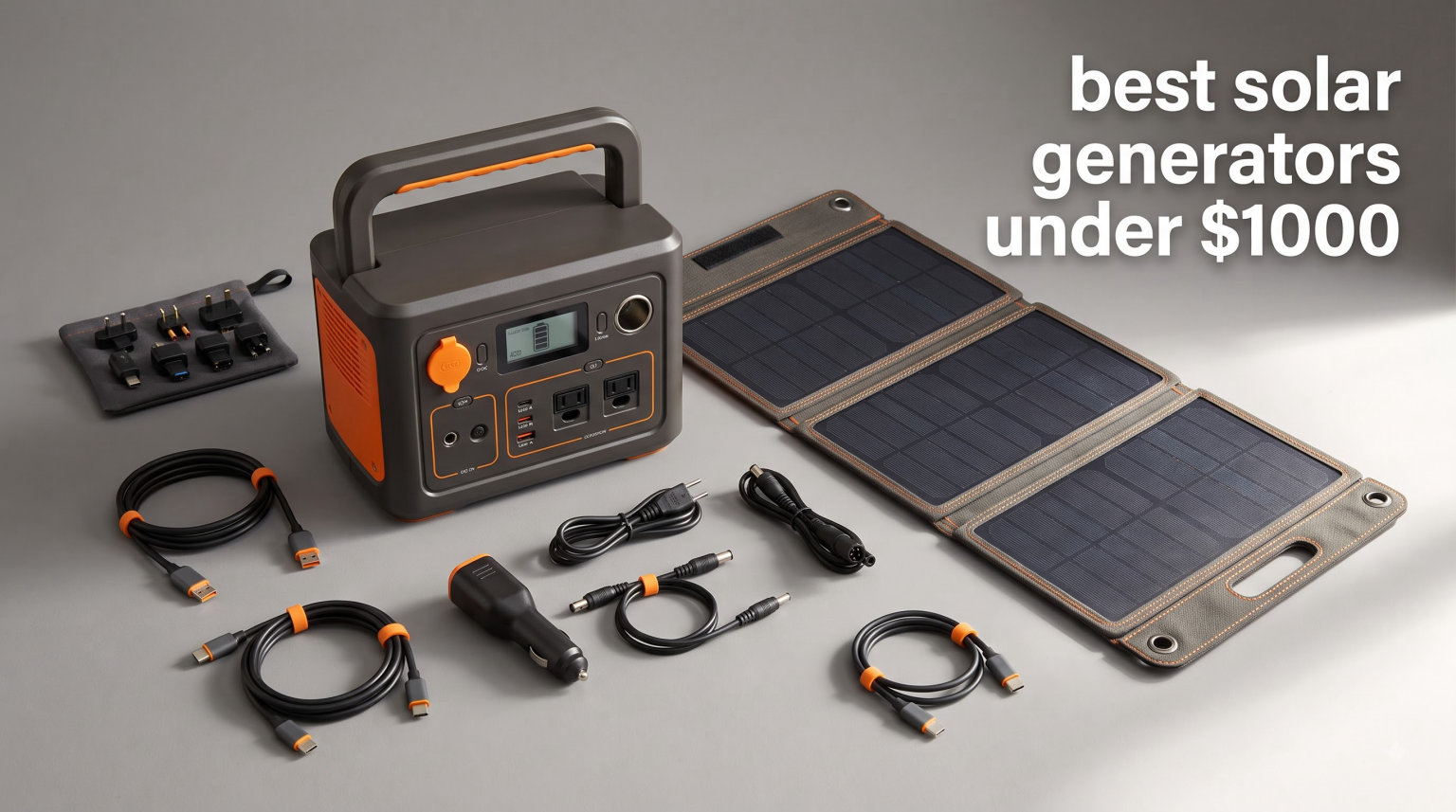 best solar generators under $1000
