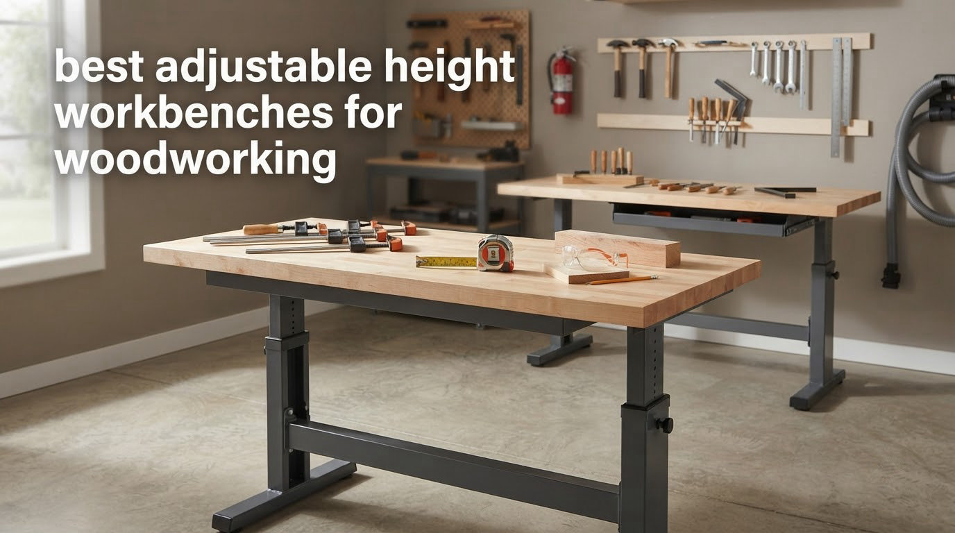 best adjustable height workbenches for woodworking
