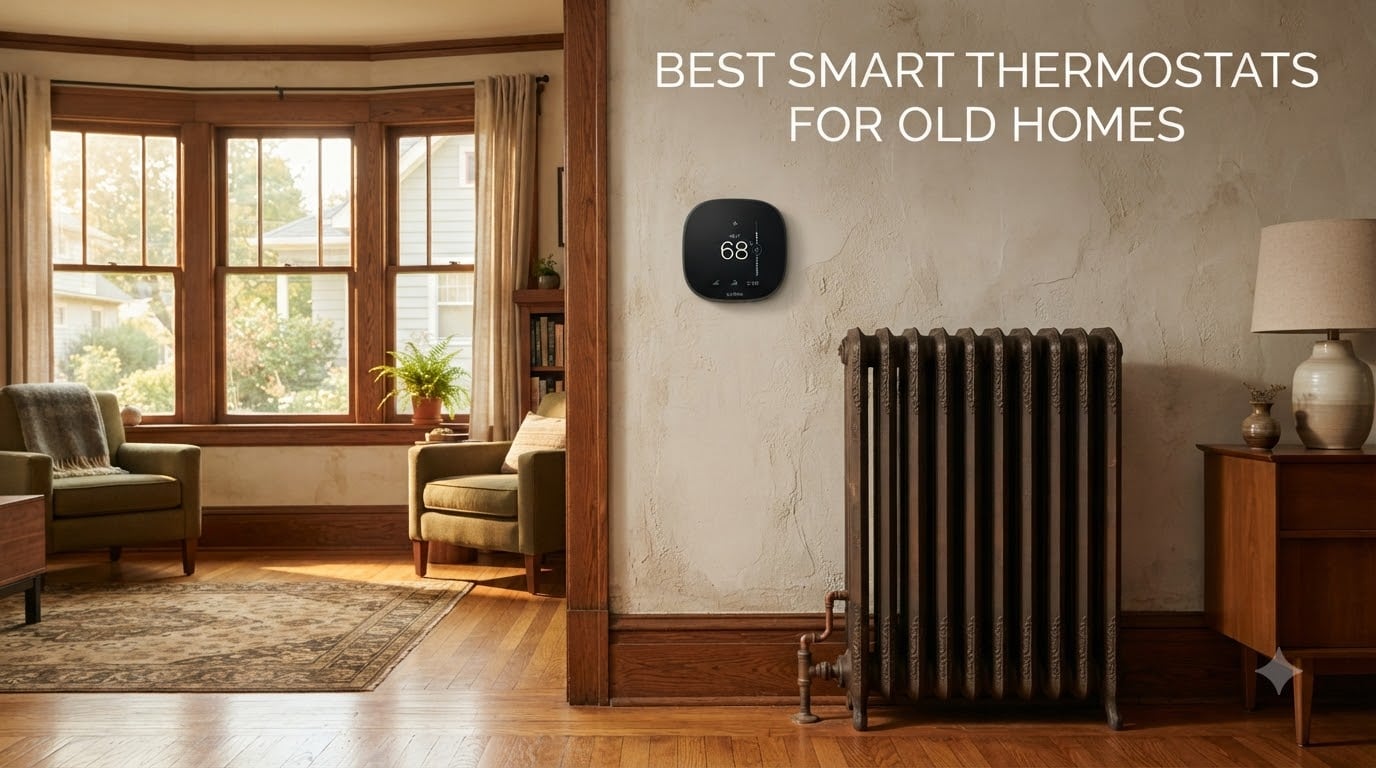 best smart thermostats for old homes