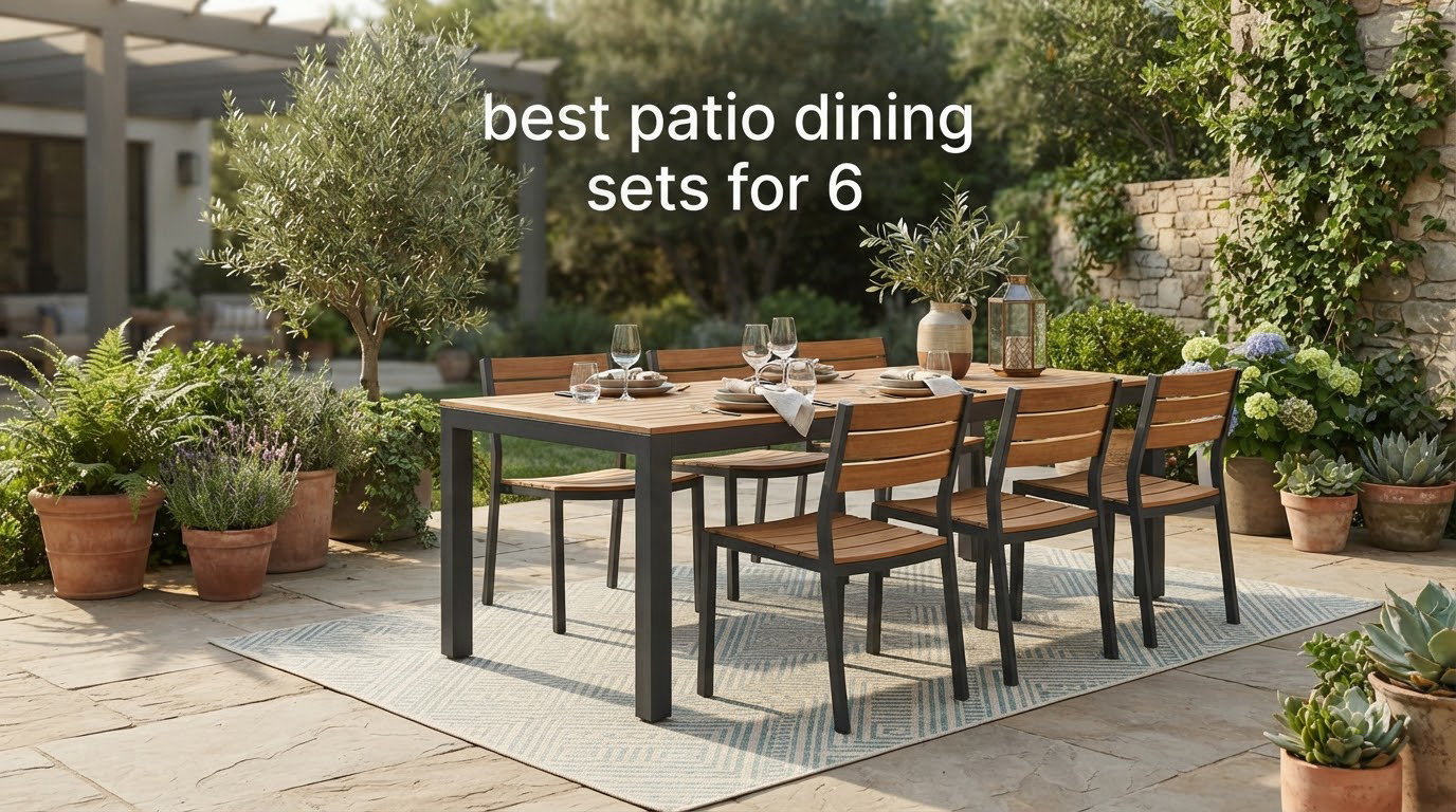 best patio dining sets for 6