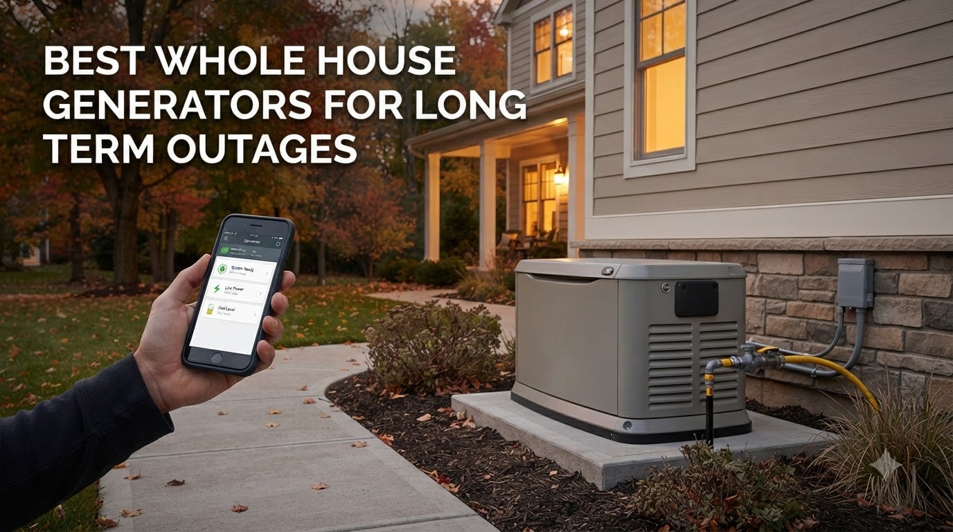 best whole house generators for long term outages