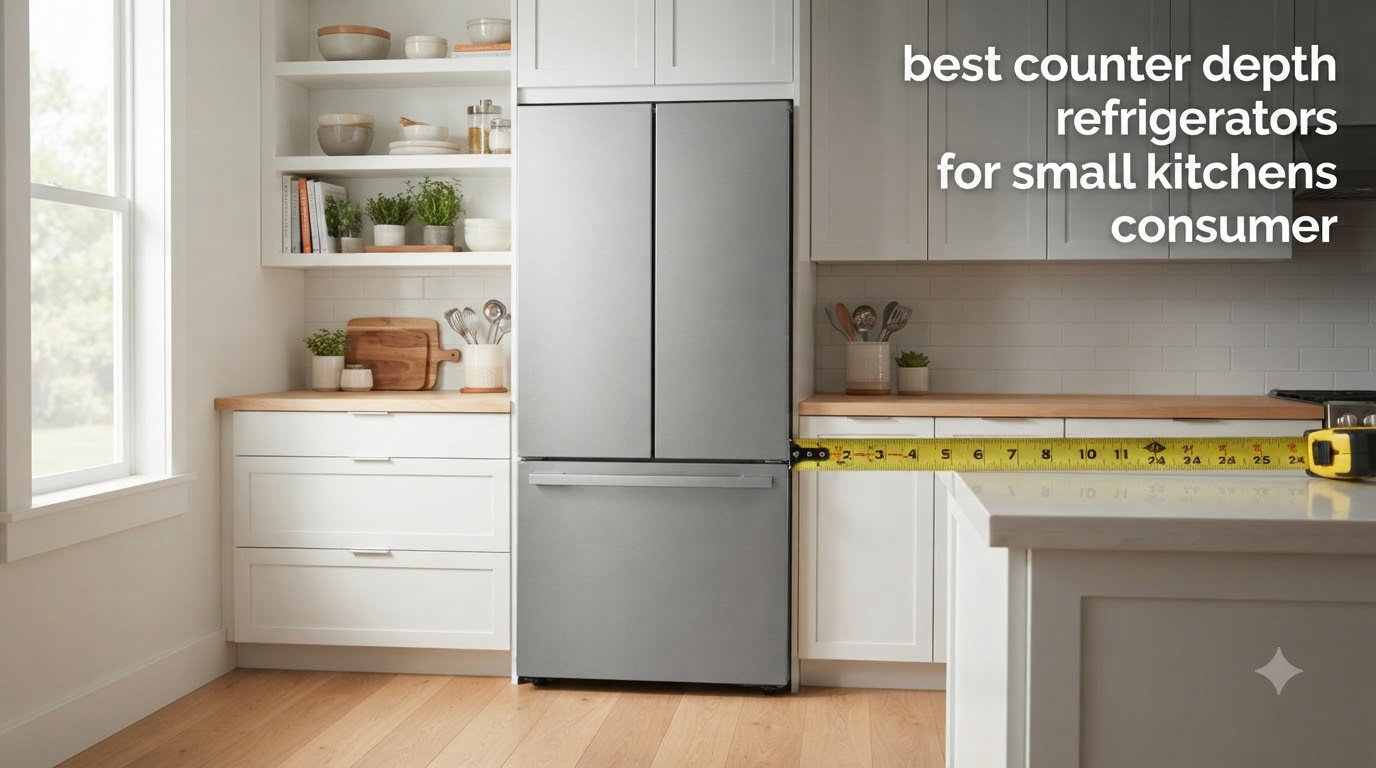 best counter depth refrigerators for small kitchens consumer