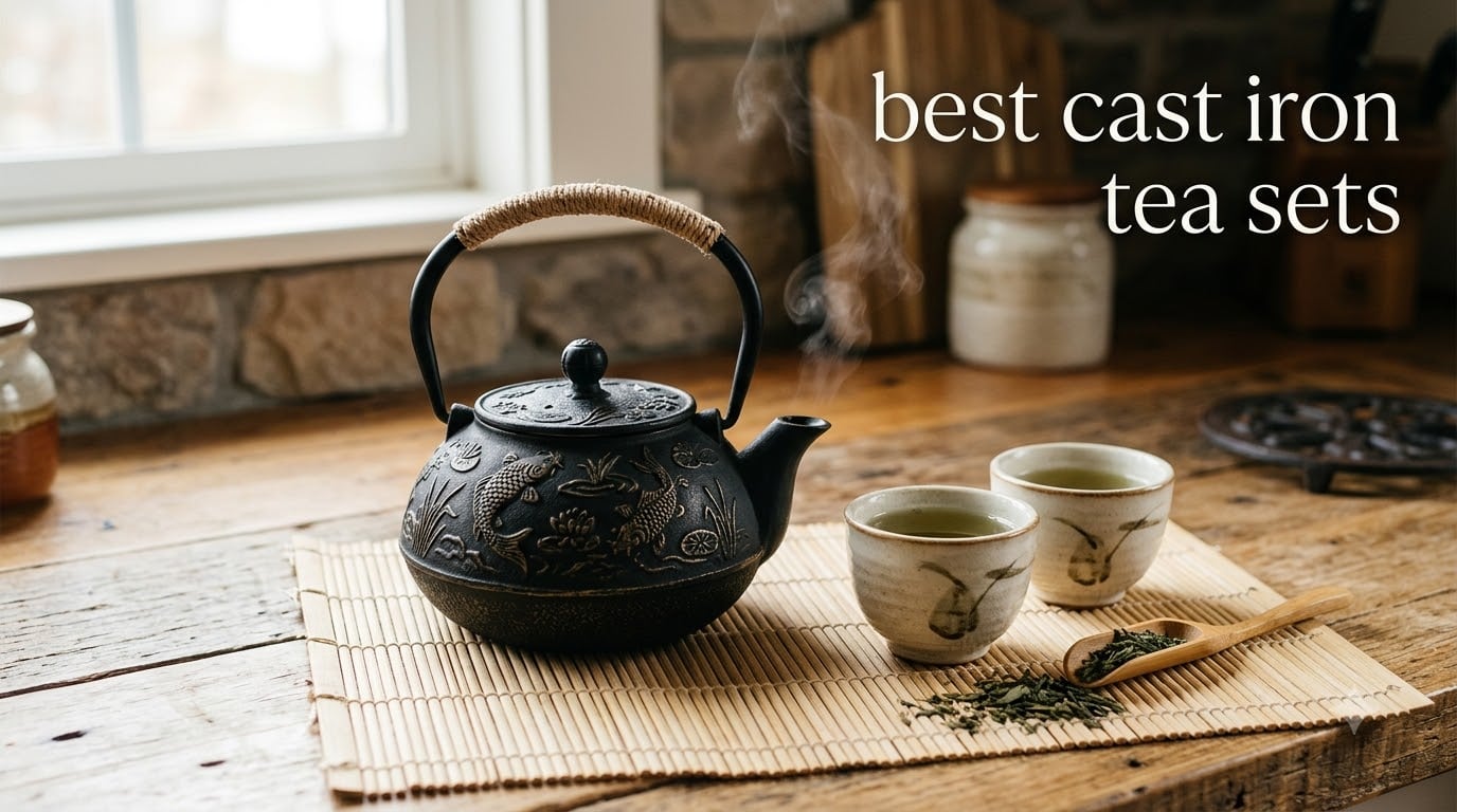 best cast iron tea sets