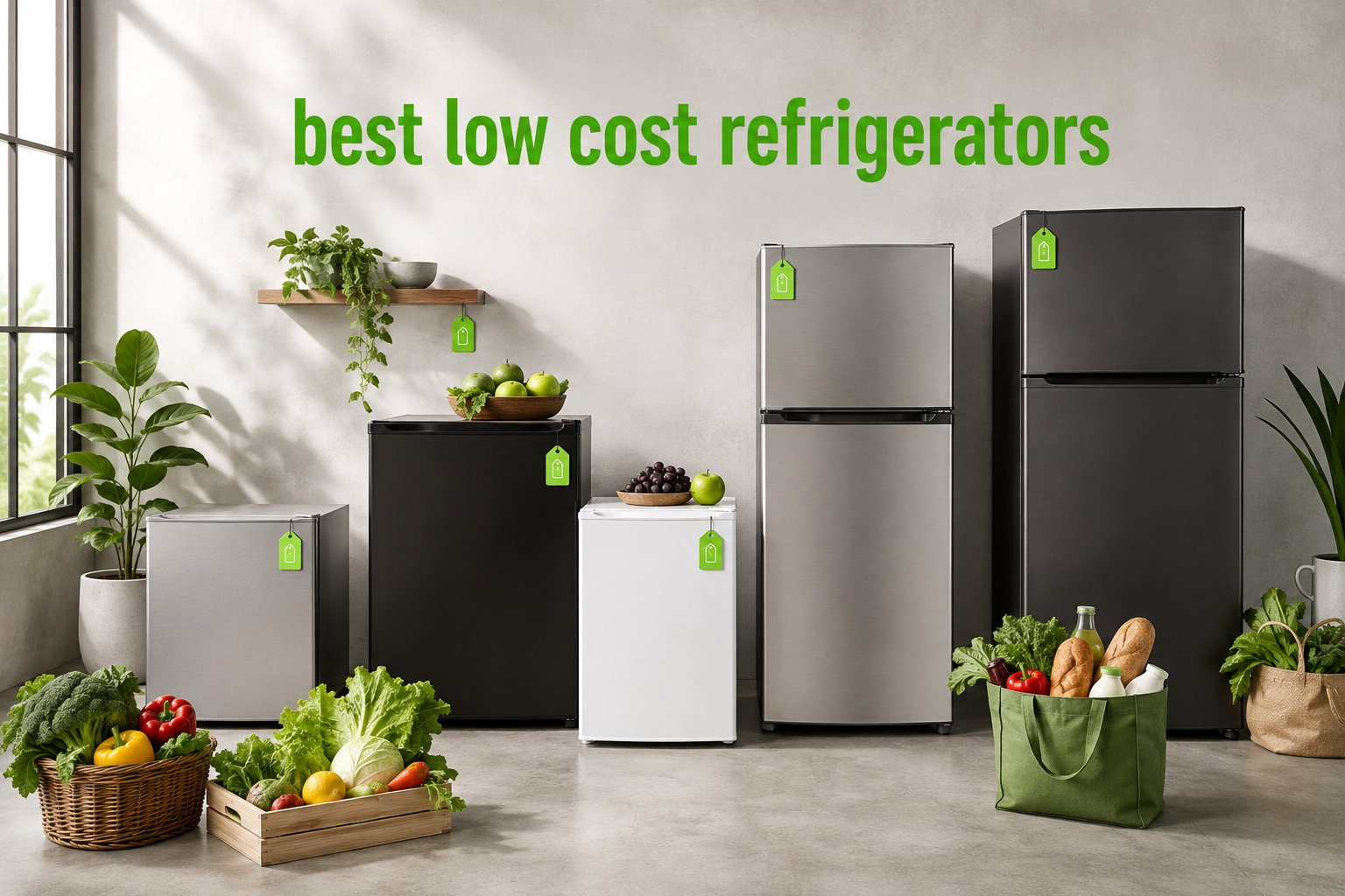 best low cost refrigerators