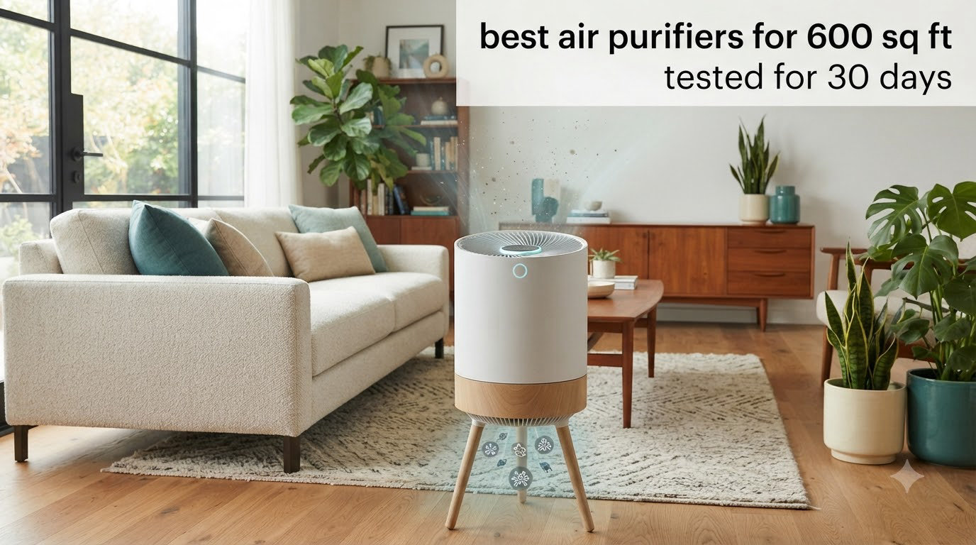 best air purifiers for 600 sq ft tested for 30 days