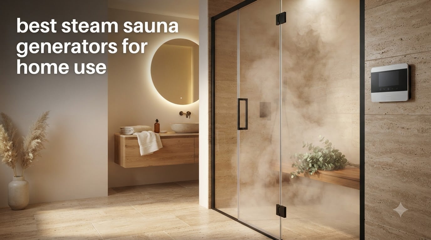 best steam sauna generators for home use