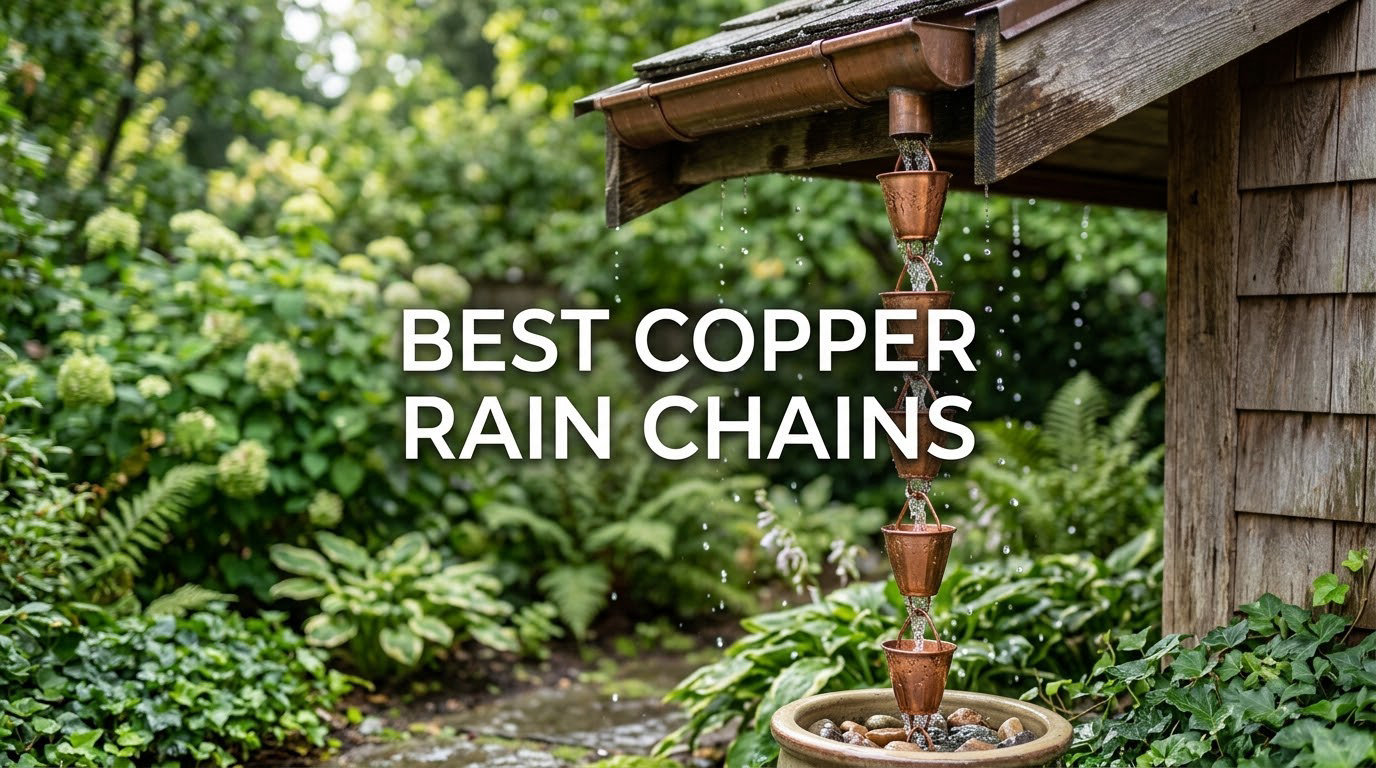 best copper rain chains