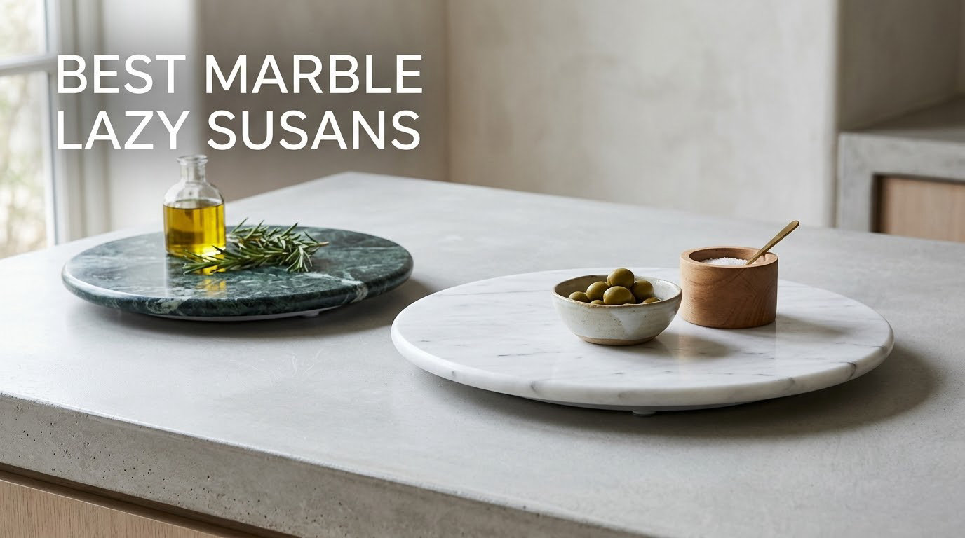 best marble lazy susans